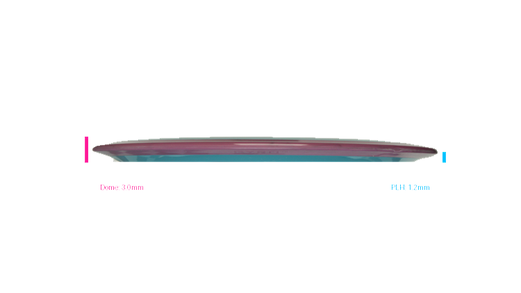 Axiom Neutron Fireball Fairway Driver Profile View