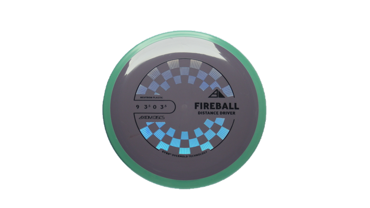 Axiom Neutron Fireball Fairway Driver Front View