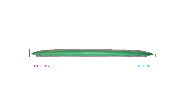Axiom Cosmic Neutron Insanity Fairway Driver Profile View