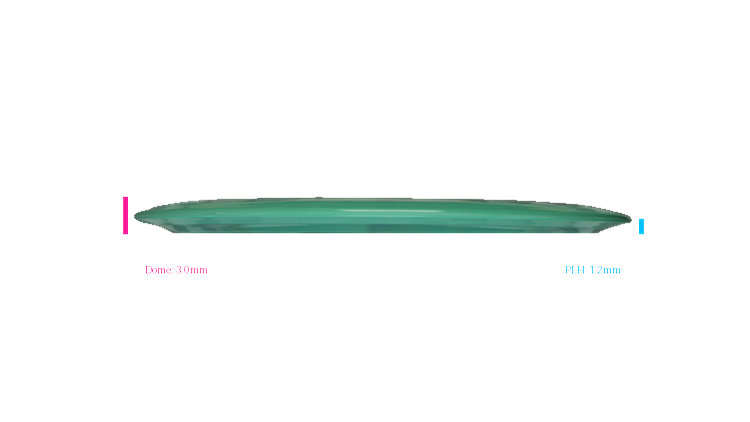 Axiom Cosmic Neutron Insanity Fairway Driver Profile View