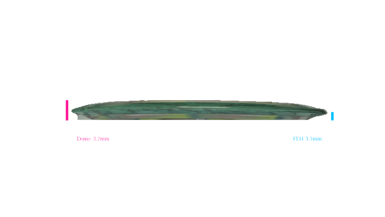 Axiom Cosmic Neutron Insanity Fairway Driver Profile View