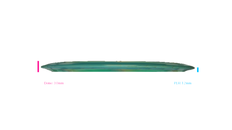 Axiom Cosmic Neutron Insanity Fairway Driver Profile View