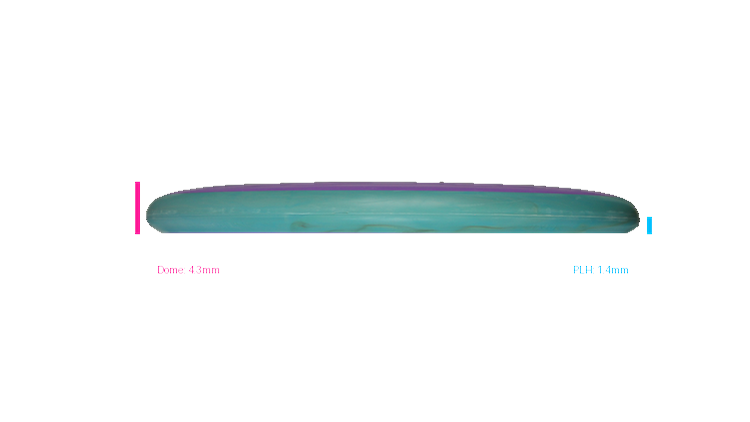 Axiom Electron Pixel Putter Profile View