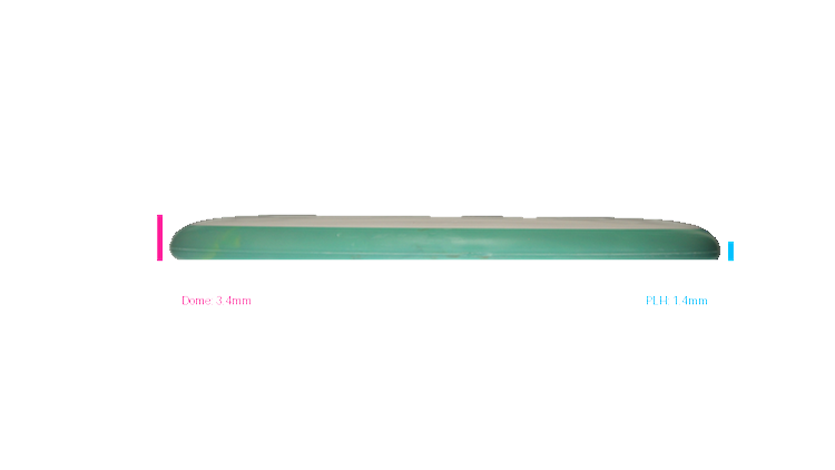 Axiom Firm Electron Pixel Putter Profile View