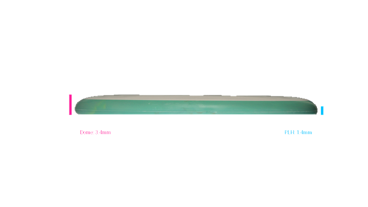 Axiom Firm Electron Pixel Putter Profile View
