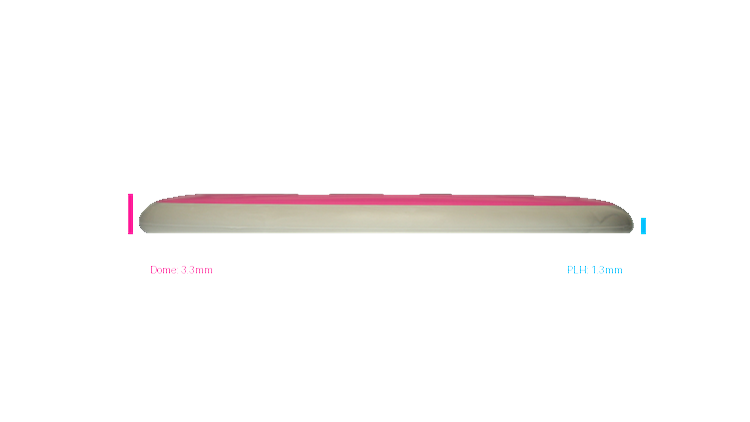 Axiom Firm Electron Pixel Putter Profile View
