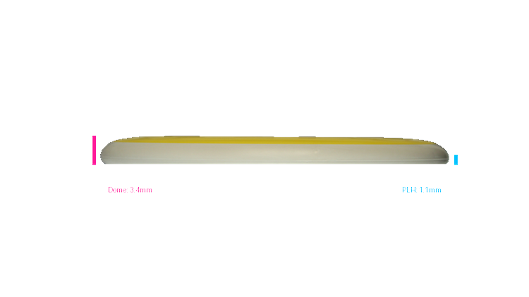 Axiom Firm Electron Pixel Putter Profile View