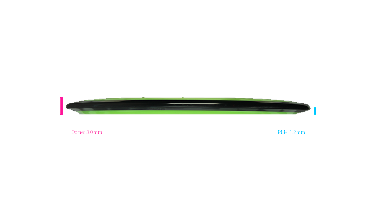 Axiom Plasma Crave Fairway Driver Profile View