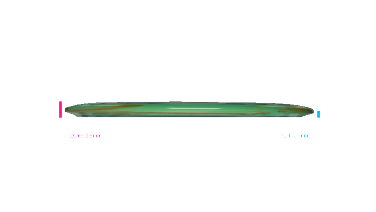 Axiom Plasma Crave Fairway Driver Profile View