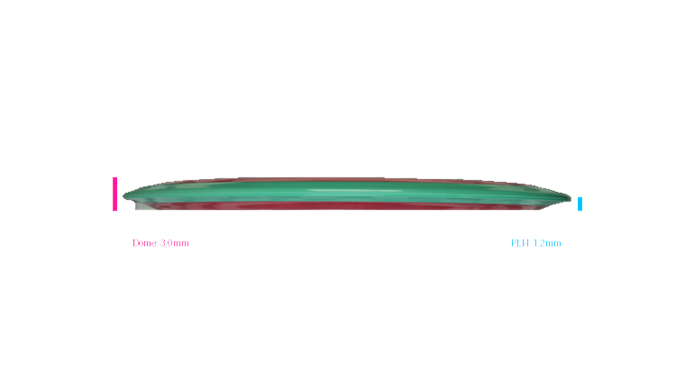Axiom Plasma Insanity Fairway Driver Profile View
