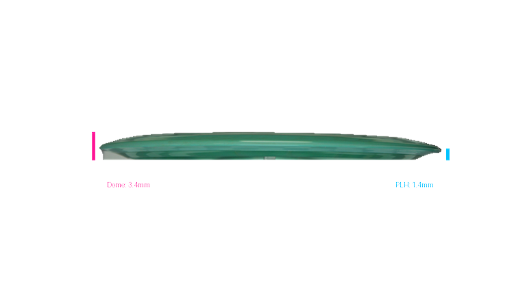 Axiom Plasma Insanity Fairway Driver Profile View