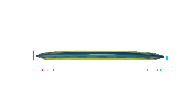 Axiom Plasma Insanity Fairway Driver Profile View