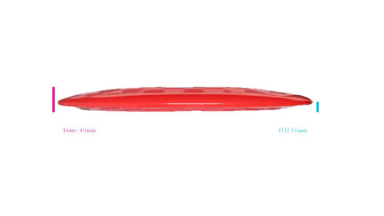Discmania Premier Q-Line DD1 Distance Driver Profile View