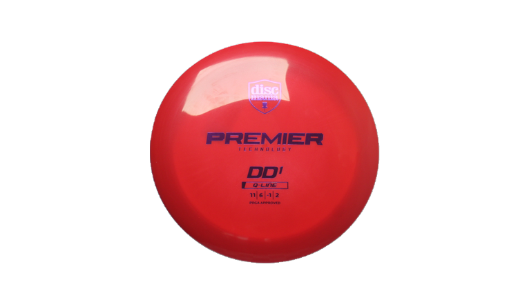 Discmania Premier Q-Line DD1 Distance Driver Front View