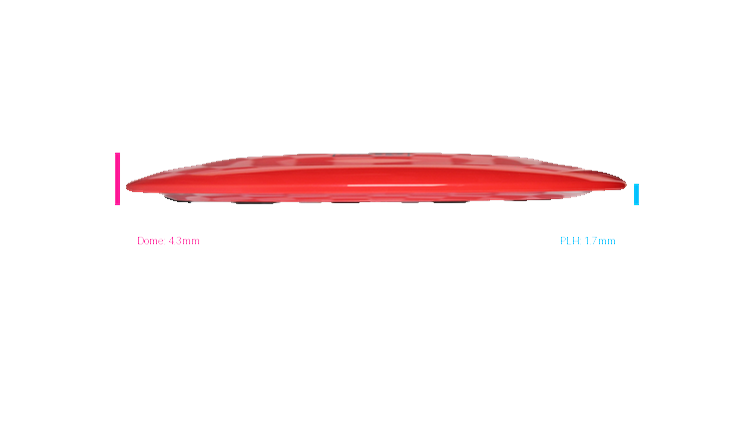 Discmania Premier Q-Line DD1 Distance Driver Profile View