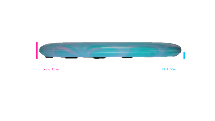 Discmania 2026 Anttila Major Champion Edition Flex 3 Vapor D-Line P1 Putter Profile View