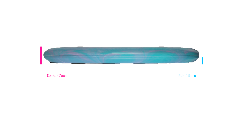 Discmania 2026 Anttila Major Champion Edition Flex 3 Vapor D-Line P1 Putter Profile View