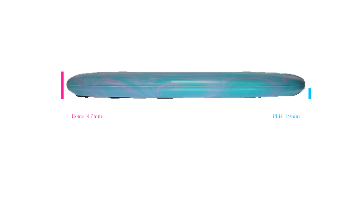Discmania 2026 Anttila Major Champion Edition Flex 3 Vapor D-Line P1 Putter Profile View