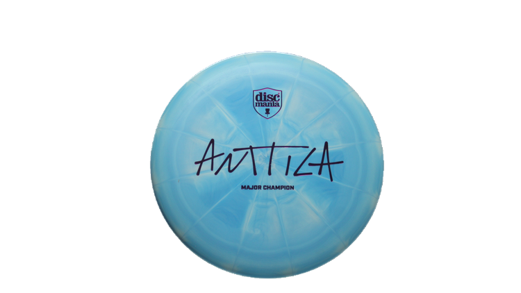 Discmania 2026 Anttila Major Champion Edition Flex 3 Vapor D-Line P1 Putter Front View