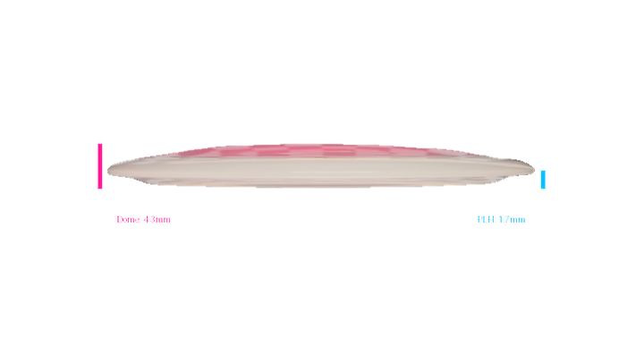 Latitude 64 Project Grip Sapphire Distance Driver Profile View