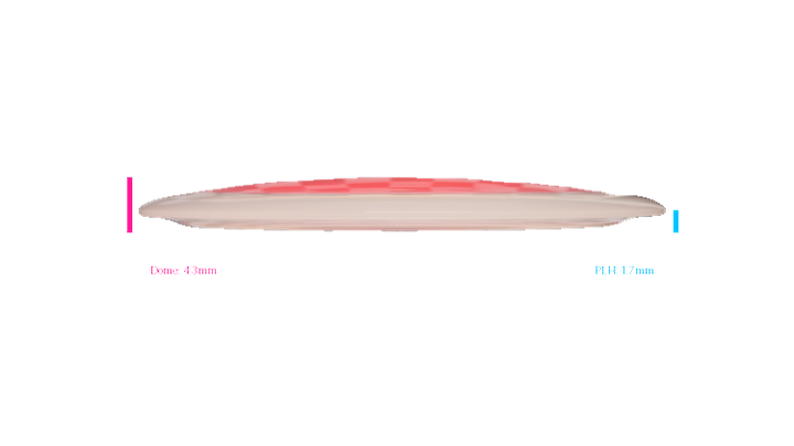 Latitude 64 Project Grip Sapphire Distance Driver Profile View