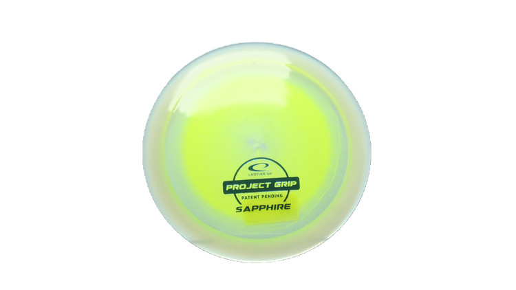 Latitude 64 Project Grip Sapphire Distance Driver Front View