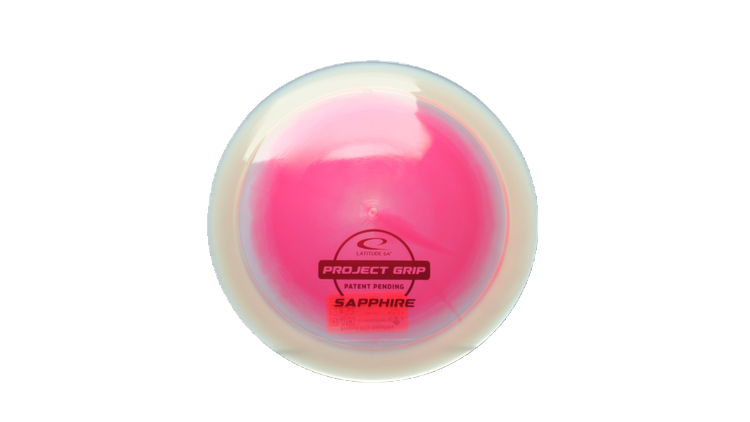 Latitude 64 Project Grip Sapphire Distance Driver Front View