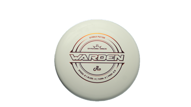 Dynamic Discs Classic Pro Warden Putter Front View