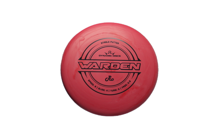 Dynamic Discs Classic Pro Warden Putter Front View