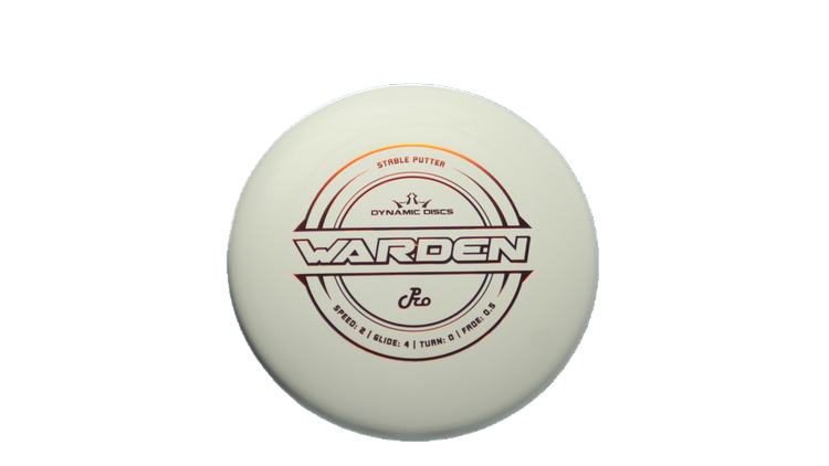 Dynamic Discs Classic Pro Warden Putter Front View