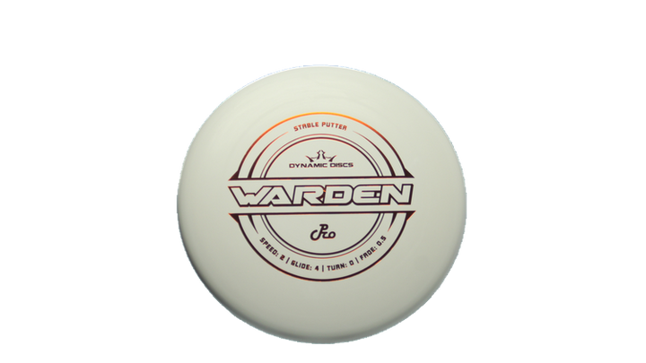 Dynamic Discs Classic Pro Warden Putter Front View