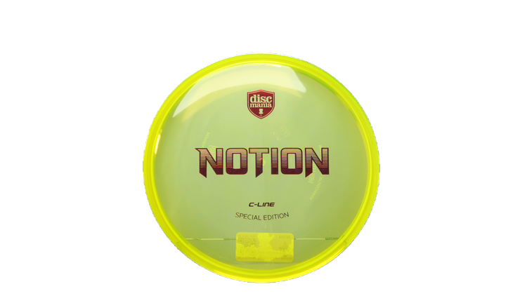 Discmania 2026 Special Edition C-Line Notion Putter Front View