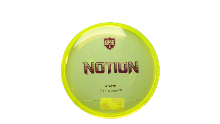 Discmania 2026 Special Edition C-Line Notion Putter Front View