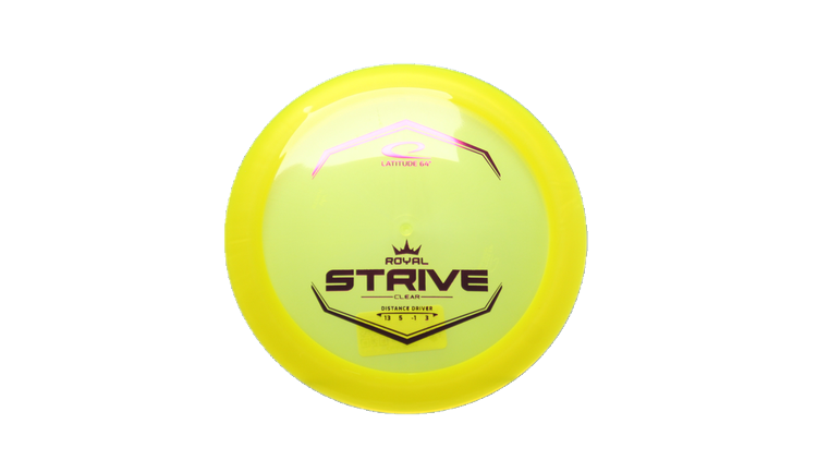 Latitude 64 Clear Strive Distance Driver Front View