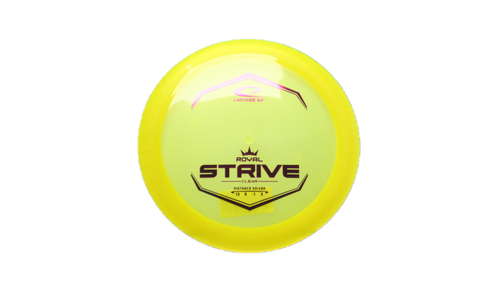 Latitude 64 Clear Strive Distance Driver Front View