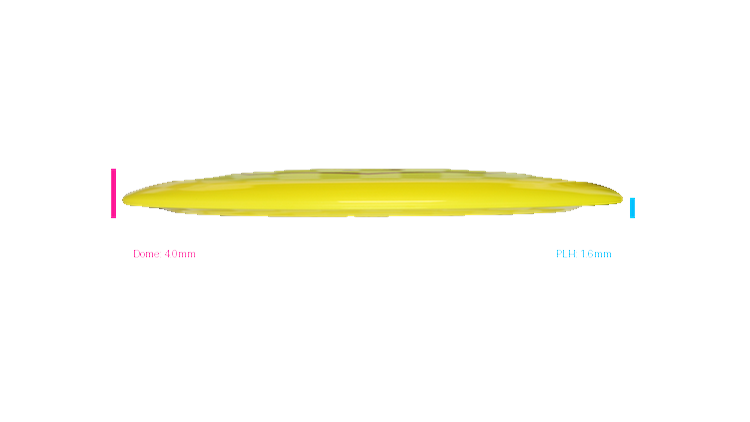 Latitude 64 Clear Strive Distance Driver Profile View