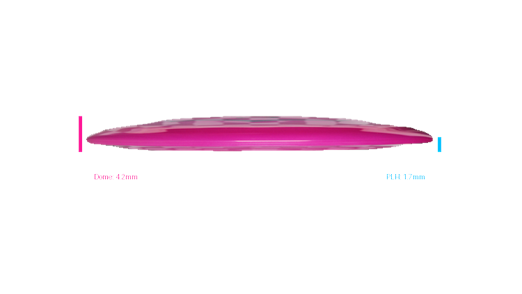 Latitude 64 Clear Strive Distance Driver Profile View