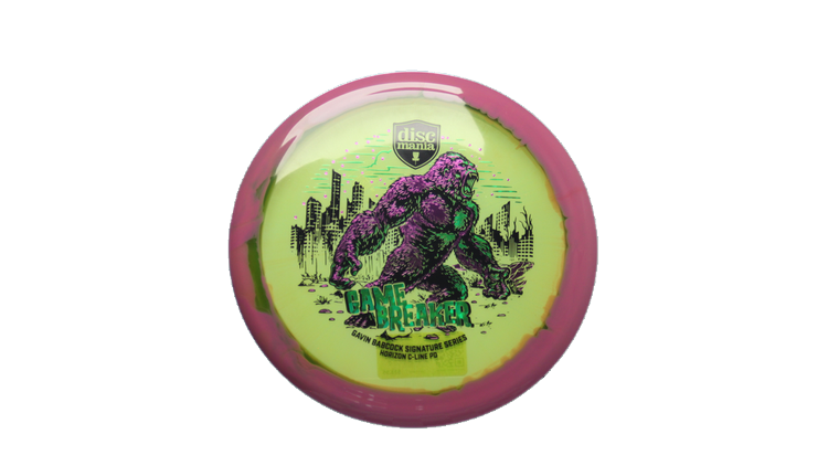 Discmania 2026 Game Breaker - Gavin Babcock Signature Series Horizon C-Line PD Distance Driver Front View