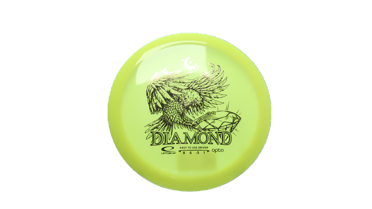 Latitude 64 Opto Moonshine Diamond Fairway Driver Front View