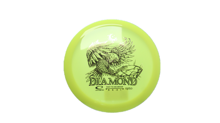 Latitude 64 Opto Moonshine Diamond Fairway Driver Front View