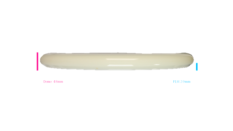 Discmania 2026 Reinvent Your Game Glow C-Line P2X Putter Profile View
