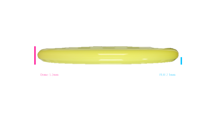 Discmania 2026 Reinvent Your Game Glow C-Line P2X Putter Profile View