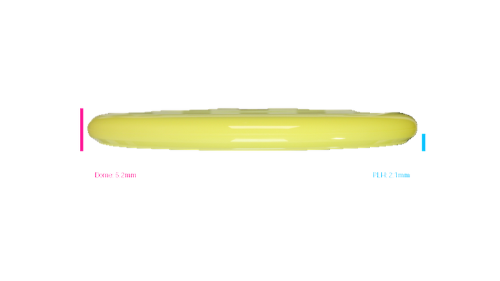 Discmania 2026 Reinvent Your Game Glow C-Line P2X Putter Profile View