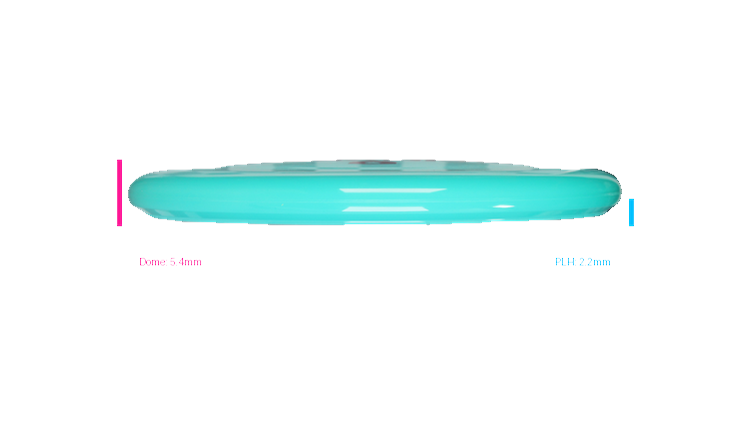 Discmania 2026 Reinvent Your Game Glow C-Line P2X Putter Profile View