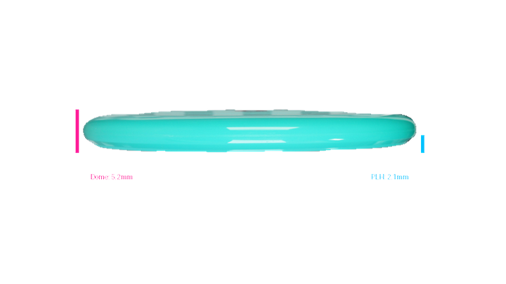 Discmania 2026 Reinvent Your Game Glow C-Line P2X Putter Profile View