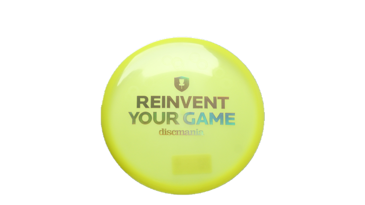 Discmania 2026 Reinvent Your Game Glow C-Line P2X Putter Front View