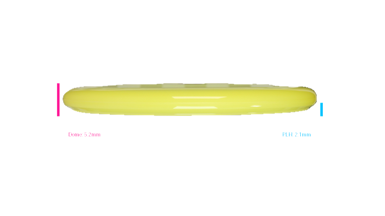 Discmania 2026 Reinvent Your Game Glow C-Line P2X Putter Profile View