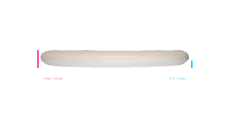Discmania Flex 1 D-Line P2 Putter Profile View