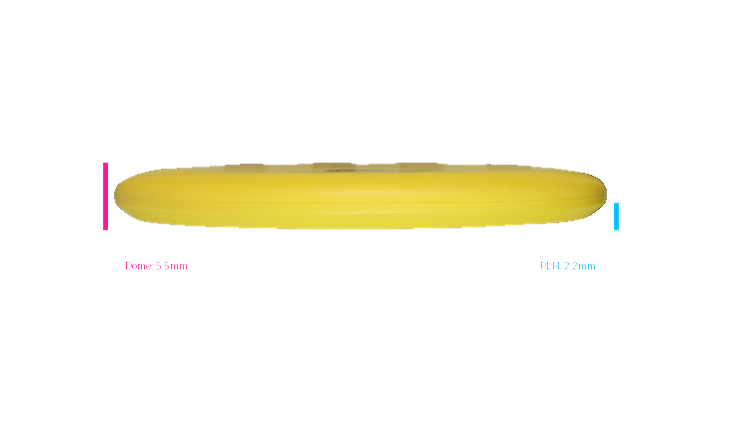 Discmania Flex 2 D-Line P2 Putter Profile View