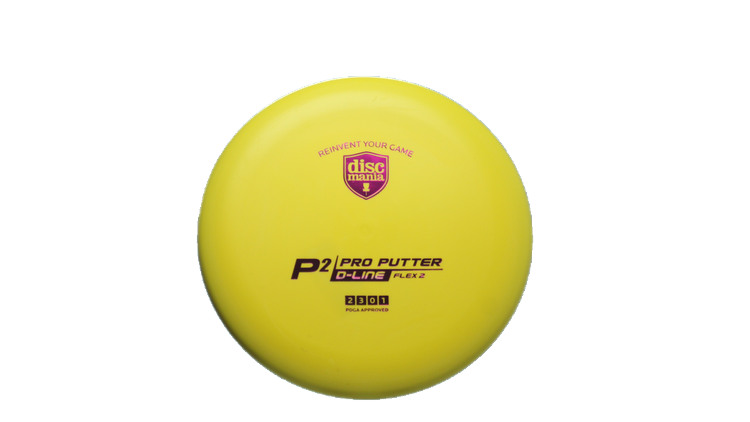 Discmania Flex 2 D-Line P2 Putter Front View